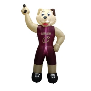 Cleveland Cavaliers 7 Ft Tall Inflatable "Moondog" Mascot for Holiday Decoration - Picture 1 of 1
