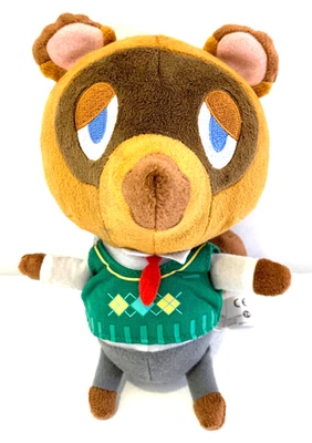 Peluche Nintendo Animal Crossing Tom Nook Racoon 8" 2015 nuevo sin etiquetas Foto 1 de 3