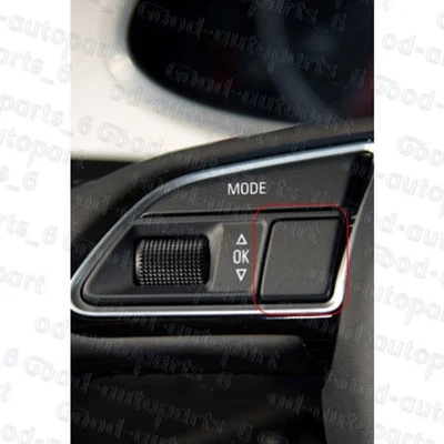 Para Audi A4L A5 Q5 2013-2017 Volante Botón Lateral Izquierdo Pequeña Cubierta Cuadrada  Foto 1 de 4