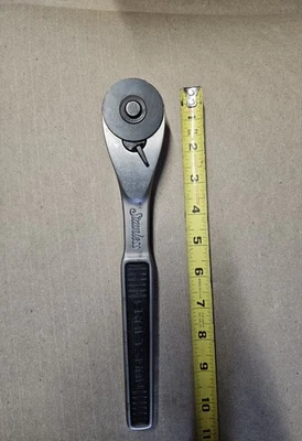 Vintage Craftsman  1/2" Drive Stainless Steel Ratchet USA 43763 - Image 1 of 4