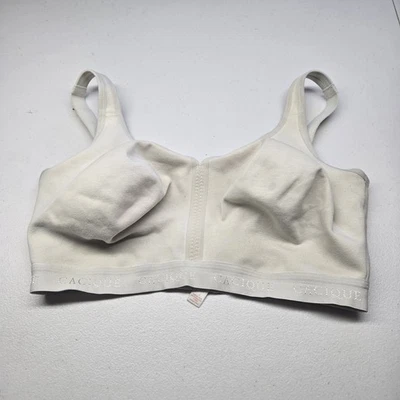 Sujetador Mujer Cacique 38H Beige Cobertura Completa Correa Inalámbrica Ajustable LEER Foto 1 de 4