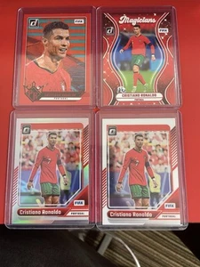 Cristiano Ronaldo X4 Portugal Donruss Bundle 24/25 - Picture 1 of 2