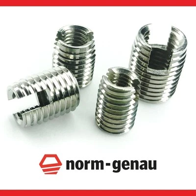 Gewindeeinsatz selbstschneidend Edelstahl M3 M4  M5 M6 M8 M10 M12 VA A1 V1A - Bild 1 von 4