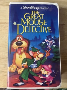 The Adventures of the Great Mouse Detective (VHS, 1992) - Imagen 1 de 3