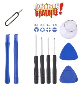 Kit Outils Réparation Smartphone Universel Tournevis Précision iPhone Écran Batt - Imagen 1 de 4