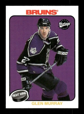 2001-02 Upper Deck Vintage 117 Glen Murray BXCP43 - Image 1 of 2
