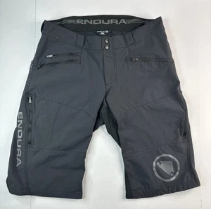 Pantalones Cortos Endura Para Hombre XL Single Track Lite II MTB Bicicleta de Montaña Ciclismo Negros - Imagen 1 de 11