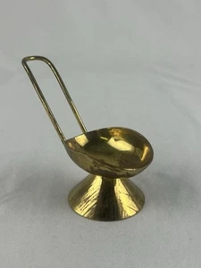 VTG Mid Century Modern Style German Copper Brass Pipe Stand Holder EUC - Picture 1 of 8