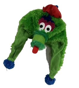 Phillie Phanatic Dangle Hat MLB Licensed Philadelphia Phillies Mascot Baseball - Picture 1 of 10