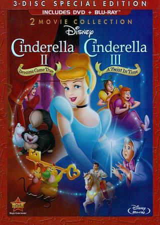 Cinderella II: Dreams Come True/Cinderella III: A Twist in Time (DVD, 2012, 2-Disc Set)