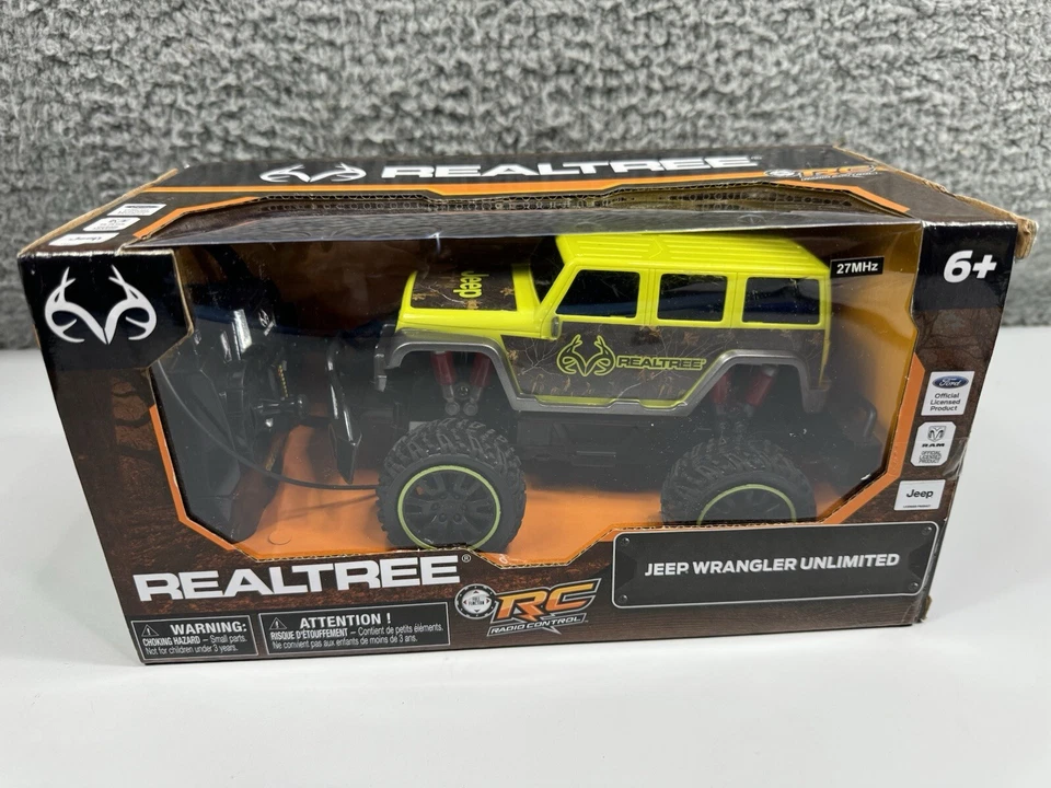 Jeep Wrangler Unlimited RC (radio control) Full Function Car Realtree Camo NIB - Image 1 of 4