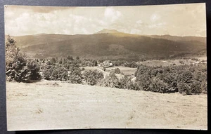 Camel's Hump de Waterbury Vermont RPPC Eastern Illustrating Co - Imagen 1 de 2