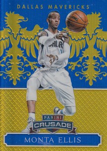 2014-15 Panini Excalibur Crusade Blue Basketball Card #104 Monta Ellis /149