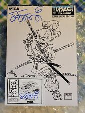 USAGI YOJIMBO STAN SAKAI EDITION B W SIGNED NECA 7  FIGURE