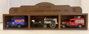Lledo Chevron Christmas 1992 Commemorative Series Wooden Display Case VHTF Mint  - Picture 1 of 7