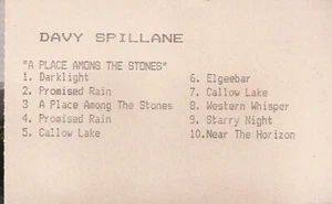 Davy Spillane – A Place Among The Stones. Promo Cassette Tape - Picture 1 of 4