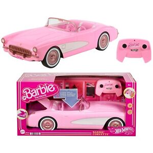 Voiture télécommande neuve 2023 Barbie The Movie Hot Wheels RC Barbie Corvette