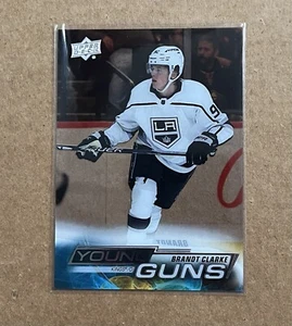2022-23 Upper Deck Young Guns Clear Cut - Brandt Clarke #470 LA Kings  - Bild 1 von 1