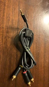 Composite RCA AV A/V Audio Video Cable Cord Microsoft Xbox 360 E Authentic OEM - Picture 1 of 3
