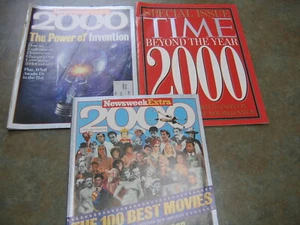 YEAR 2000 MAGAZINE EXTRA SPECIAL EDITIONS NEWSWEEK TIME - Picture 1 of 1