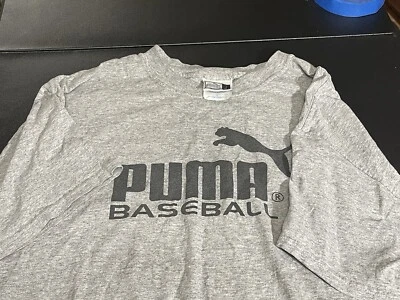 Camisa de Béisbol Puma Gris Talla Grande Adulto Hombre Serie Mundial Béisbol Fábrica Foto 1 de 3