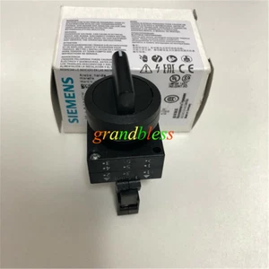 1PC New For Siemens Rotary Switch 3SB3201-2KA11 - Afbeelding 1 van 1