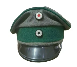 WW1 German Officer Field Visor Cap Hat Reproduction Brand New World War One - Picture 1 of 5