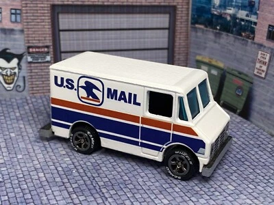 1976 Hot Wheels Letter Getter US Mail Truck Van Custom Real Riders - Image 1 of 4