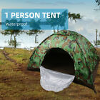 Pop Up Hiking Tent 1-2 Man Person Family Camping Outdoor Festival Shelter UK