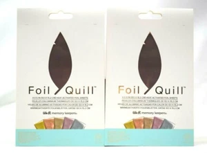 We R Memory Keepers Feuille Activée par la Chaleur, Étourneau Brillant, 5 Couleurs, 30ct, Lot de 2 - Photo 1/3