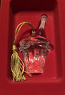 Year 2000 Gorham Crystal Champagne Bucket New Year’s Eve Christmas Tree Ornament