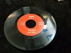 ERROL DUNKLY Train To Zion Reggae 7" Vinyl Single Topco TP-001 - Imagen 1 de 2