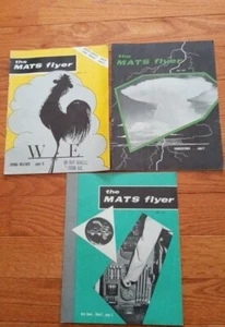 Vintage Aviation Airplane the MATS FLYER 1957 LOT OF 3 - Picture 1 of 4