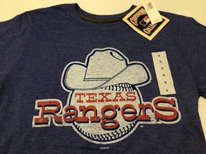 Texas Rangers T Shirt SMALL NWT Cooperstown Collection Free Shipping - Picture 1 of 5