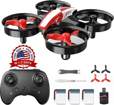 Mini Drone Para Niños Principiantes Control Remoto 21 Minutos De Tiempo De Vuelo - Image 1 of 4