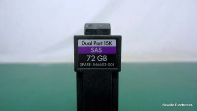 HP 546602-001 72GB 15,000 RPM 2.5 in. SAS HDD 512544-003 EH0072FAWJA - Image 1 of 4