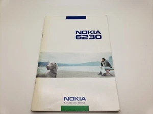 English New/Old Stock Nokia 6230 Mobile Phone User Guide Manual 3UKPOST - Zdjęcie 1 z 5