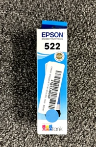 Botella de tinta Epson T522 cian rendimiento estándar (T522220-S) - 03/2027 genuina - Imagen 1 de 1