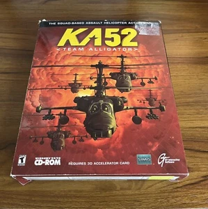 RARE KA52 Team Alligator Big Box (PC, 2000) Helicopter Action Simulation - Picture 1 of 5