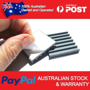 2pc Large Fin Heat Sink CPU Cooling IC 5*40*40mm Up To 10W Ceramic Micro Porous - Picture 1 of 3