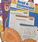 Read & Understand With Leveled Texts, Grade 1: By Evan-Moor, plus 2 free Books