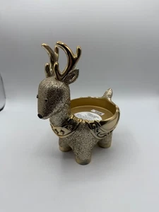 Candelabro Bath & Body Works Gold Glitter Reno 3 Mechas - Imagen 1 de 7