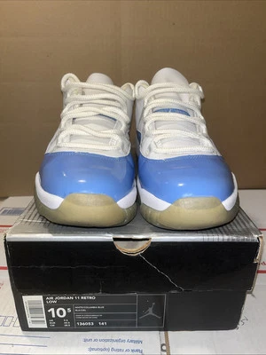 Talla 10.5 - Air Jordan 11 Retro 2001 Low Columbia Blue Foto 1 de 4