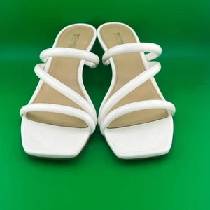 Michael KorsWomen's Celia Square Toe Strappy Sandals Size 6.5 - Picture 1 of 9