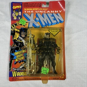 Vintage 1993 ToyBiz Marvel Uncanny X-Men Wolverine 5th Edition Action Figure NIP - Picture 1 of 6