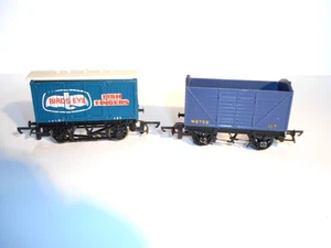 Hornby & Triang Goods wagons. Fair condition. OO Scale. No Box. Made in the UK - Picture 1 of 6