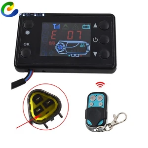 For Car Diesel Air Parking Heater LCD Monitor Switch & Remote Controller 12V 24V - Picture 1 of 15