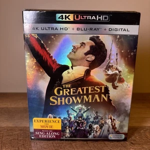 The Greatest Showman 4K UHD Blu-ray Digital Musical Movie Hugh Jackman NEW - Imagen 1 de 13