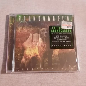Soundgarden Telephantasm CD 2010 Hype Sticker Price Tag New Sealed CRACKED CASE - Picture 1 of 8