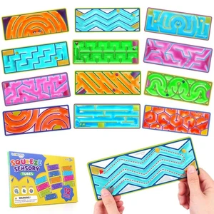 12er-Pack Sensorisches Labyrinth Zappeln Spielzeug für Kinder & Erwachsene Leise Quetsch Beruhigungswerkzeug... - Bild 1 von 7
